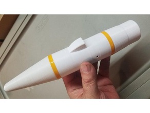 cineroc 4k puis certains passe-temps La vidéo modèle de fusées hommage videorocketry 3d print model - Mito3D