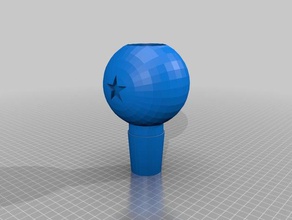1-star dragon ball build-a-bong part other 3d print model - Mito3D
