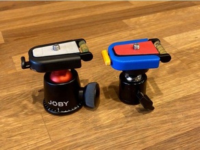 joby compatible quick mount camera 3d print model - Mito3D