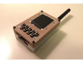 de mano rf controlador registrador datos la tarjeta sd expansión los gadgets adafruit pluma radio frecuencia 3d print model - Mito3D
