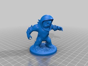 spazio owlbear giocattolo gioco accessori dnd in miniatura 3d print model - Mito3D
