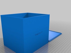 inspire2 oem case insert containers customized 3d print model - Mito3D