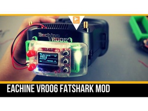 eachine vr006 fatshark mod dronemesh diy 3d print model - Mito3D