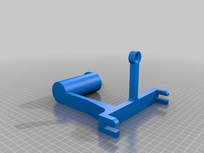 anet a6 biriktirme tutucu 3d baskı filaman makara 3d print model - Mito3D
