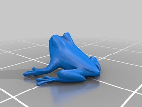 frog 3d printing 3d print model - Mito3D
