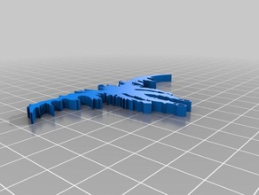ryuk ölüm Anahtarlık küpe kolye unutmayın aksesuarlar 3d print model - Mito3D