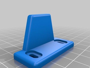sliding door floor guide replacement parts 3d print model - Mito3D