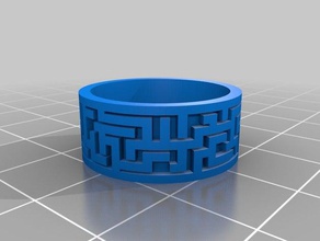Labyrinth-ring-generator Mode angepasst 3d print model - Mito3D