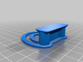 lid holder without support kitchen dining 3d print model - Mito3D