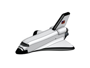 space shuttle models 3d print model - Mito3D