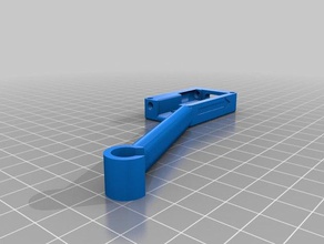 filament sensor case arm support 3d printer accessories alfawise guide holder spool 3d print model - Mito3D