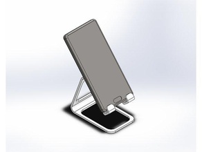 huawei p10 soporte 3d baskı diseo mobil para imprimir telefon standı soportes E52 utıl yarar 3d print model - Mito3D