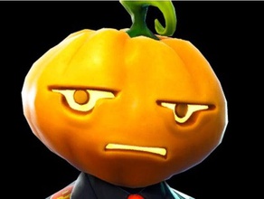 jack gourdon mask fortnite props cosplay halloween helmet pumpkin videogame 3d print model - Mito3D