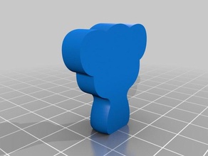 koala pluma de adorno otros 3d print model - Mito3D