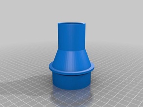 il mio personalizzato tubo di aspirazione adattatore su misura 3d print model - Mito3D