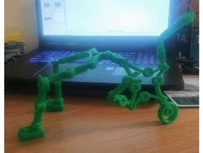 exobotik v1 engineering animation character diy educational toy exoskeleton science education 3d print model - Mito3D
