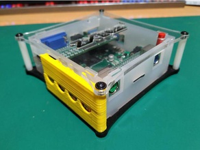 organizador microsd para zx-dos unamiga organization micro sd card holder retrocomputing zxdos zxuno 3d print model - Mito3D