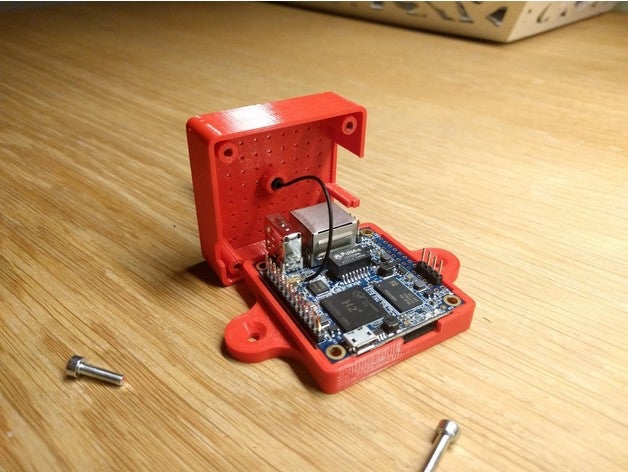 orange pi zero box - Elektronik Fall openscad orangepi case 3D print model - Mito3D