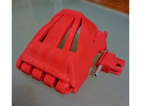 hand prosthesis thumb adjustment mechanism other 3d printing protesis prototype 3d print model - Mito3D