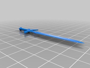 zelda master sword traje 3d print model - Mito3D