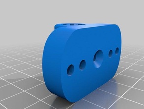 linear bearing lm8uu holder 3d printer parts geeetech i3 pro 3d print model - Mito3D