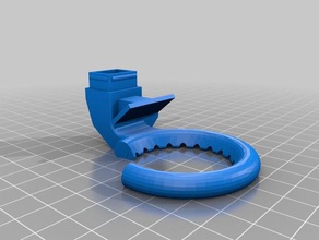 anet a8 offenen kreisförmigen fan Kanal led-Links 3d Drucker Zubehör 3d print model - Mito3D
