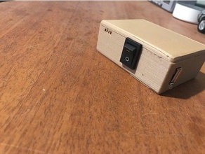 usb charging box electronics 3d print model - Mito3D