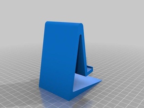 simple phone standholder mobile 3d print model - Mito3D