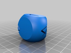 my customized n-sided die dice 3d print model - Mito3D