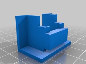 bisagra rack 3d l'impression 3d print model - Mito3D