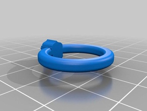 hufflepuff ring Ringe 3d print model - Mito3D