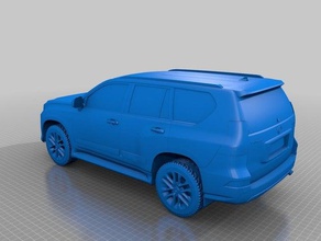 lexus gx460 los vehículos 3d print model - Mito3D