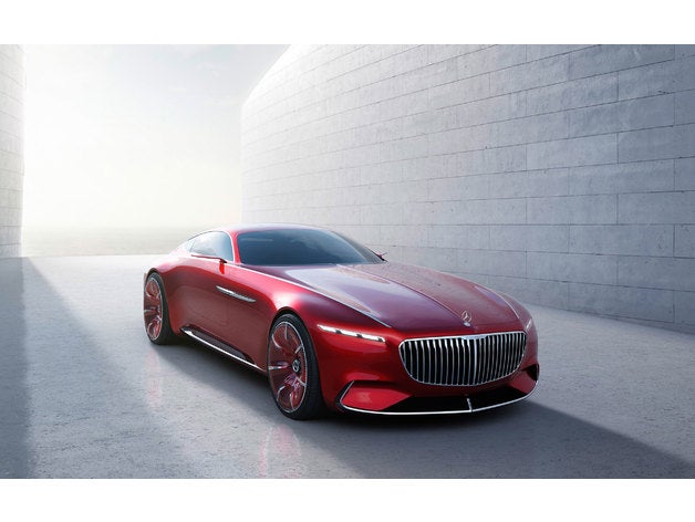 mercedes maybach 2018 los vehículos 3D print model - Mito3D