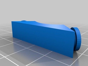 industrial shelving key-hole corner clip organization 3d print model - Mito3D