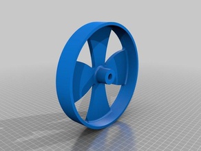 simples roda diy rolo cadeira de rodas peças 3d print model - Mito3D
