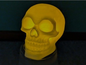 minimalista brillante cráneo decoración 3d print model - Mito3D