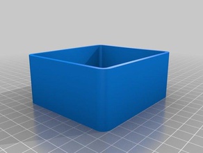 meine angepasste abgerundete box Container 3d print model - Mito3D