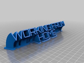 workingfromhome office angepasst 3d print model - Mito3D