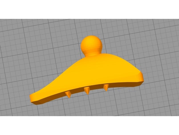ralador de dedo protector a cozinha jantar alimentos 3D print model - Mito3D