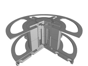 box-filament-Spule-Gehäuse 3d Drucker - Zubehör filament-Gehäuse 3d print model - Mito3D