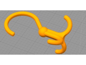 umbrella holder household hook 3d print model - Mito3D