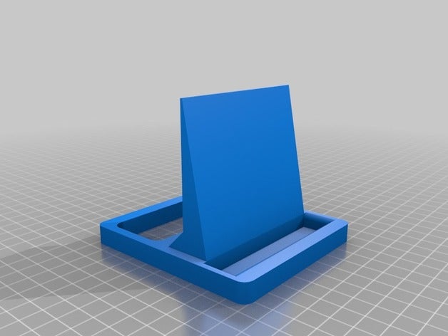 style classique dock téléphones mobile stand 3D print model - Mito3D