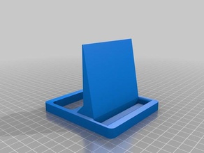 classic style dock phones mobile stand 3d print model - Mito3D