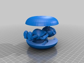 gargamels smurf hambúrguer alimentos bebida 3d print model - Mito3D