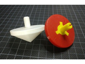 spinning top - Spielzeug Spiel Zubehör 3d print model - Mito3D