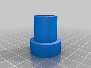 my customized squeeze bottle cap parametric organization 3d print model - Mito3D