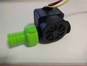 flow sensor hose connector 16mm other 3d print model - Mito3D