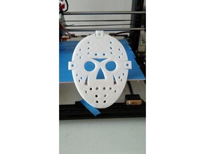 jason maschera arredamento di halloween decorazione 3d print model - Mito3D