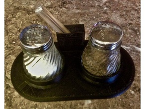stand salt pepper toothpicks kitchen dining 3d print model - Mito3D