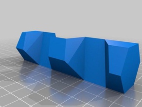 hex-sticks Rätsel 3d print model - Mito3D